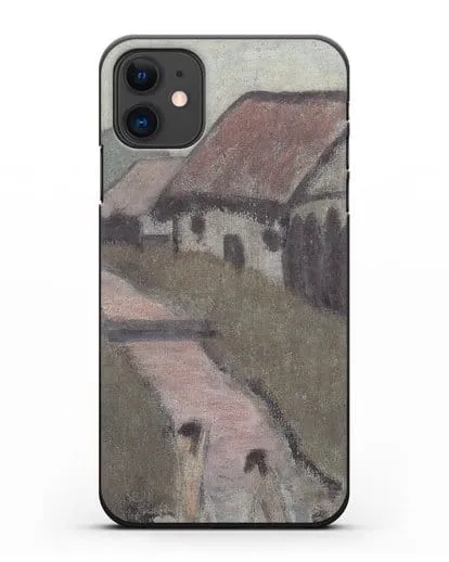 Чехол Цыганский ребенок в деревне (Мюллер Отто) силиконовый для iPhone 11