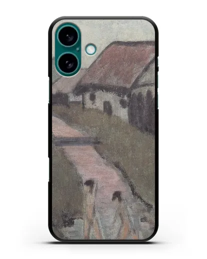 Чехол Цыганский ребенок в деревне (Мюллер Отто) силиконовый для iPhone 16 Plus