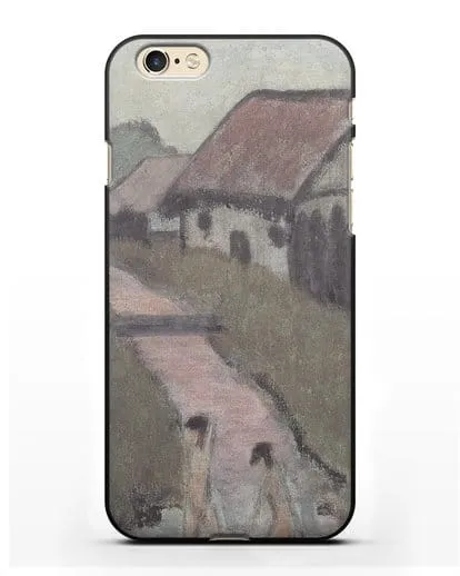 Чехол Цыганский ребенок в деревне (Мюллер Отто) силиконовый для iPhone 6