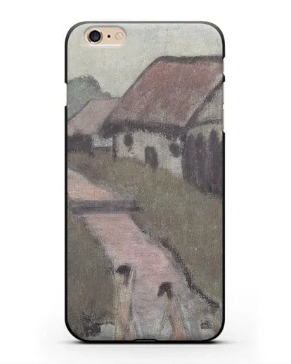 Чехол Цыганский ребенок в деревне (Мюллер Отто) силиконовый для iPhone 6 Plus