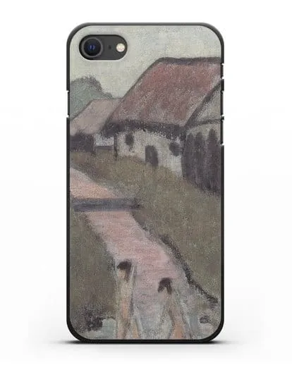 Чехол Цыганский ребенок в деревне (Мюллер Отто) силиконовый для iPhone SE 2020