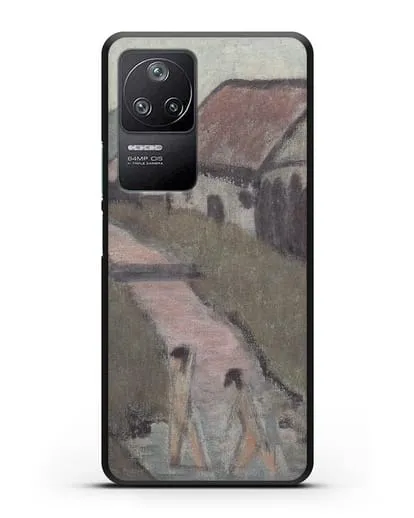 Чехол Цыганский ребенок в деревне (Мюллер Отто) силиконовый для Xiaomi Poco F4