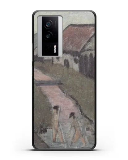 Чехол Цыганский ребенок в деревне (Мюллер Отто) силиконовый для Xiaomi Poco F5 Pro