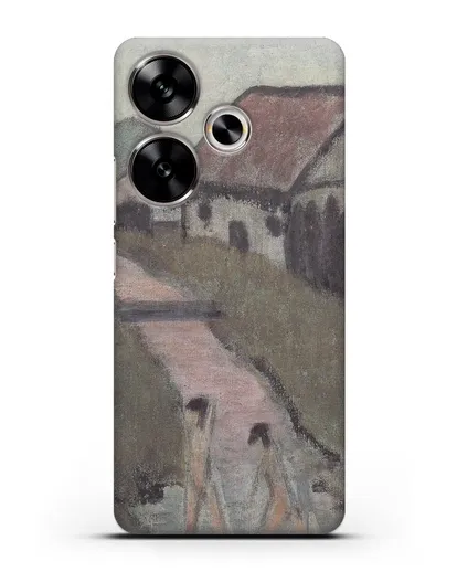 Чехол Цыганский ребенок в деревне (Мюллер Отто) силиконовый для Xiaomi Poco F6