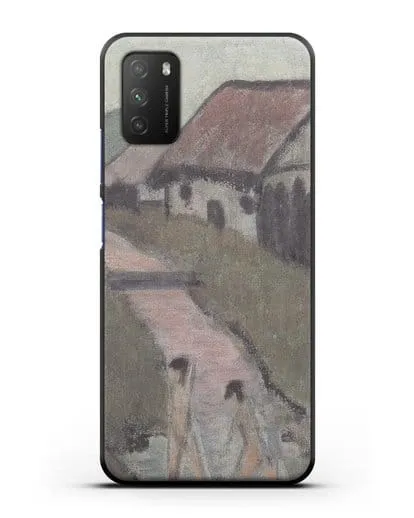 Чехол Цыганский ребенок в деревне (Мюллер Отто) силиконовый для Xiaomi Poco M3