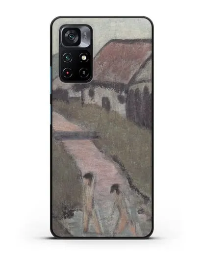 Чехол Цыганский ребенок в деревне (Мюллер Отто) силиконовый для Xiaomi Poco M4 Pro 5G