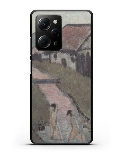 Чехол Цыганский ребенок в деревне (Мюллер Отто) силиконовый для Xiaomi Poco X5 Pro