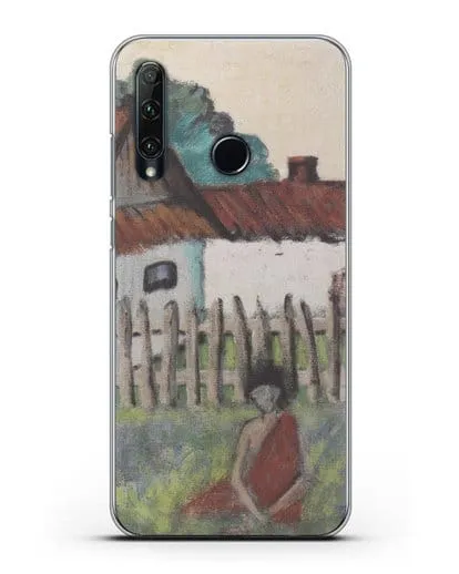 Чехол Цыганка в саду (Мюллер Отто) силиконовый для Honor 20e