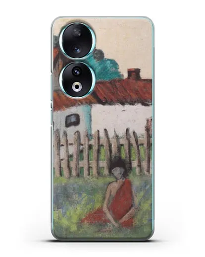 Чехол Цыганка в саду (Мюллер Отто) силиконовый для Honor 90