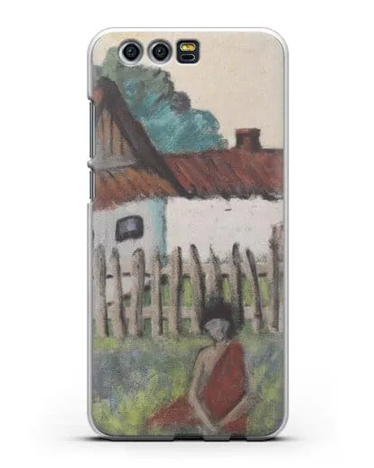 Чехол Цыганка в саду (Мюллер Отто) силиконовый для Honor 9
