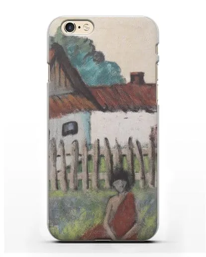 Чехол Цыганка в саду (Мюллер Отто) силиконовый для iPhone 6