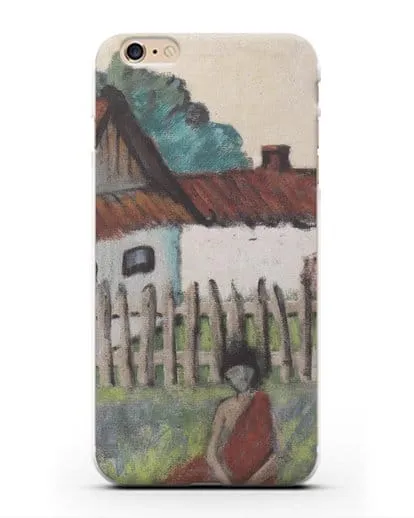 Чехол Цыганка в саду (Мюллер Отто) силиконовый для iPhone 6 Plus