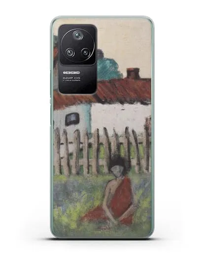 Чехол Цыганка в саду (Мюллер Отто) силиконовый для Xiaomi Poco F4