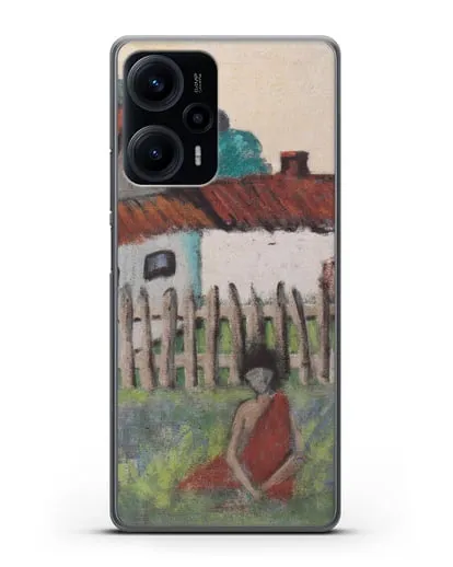 Чехол Цыганка в саду (Мюллер Отто) силиконовый для Xiaomi Poco F5