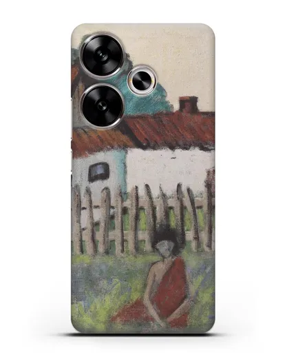 Чехол Цыганка в саду (Мюллер Отто) силиконовый для Xiaomi Poco F6