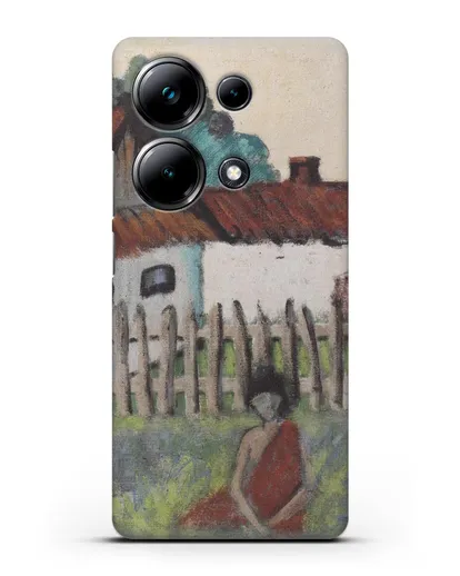 Чехол Цыганка в саду (Мюллер Отто) силиконовый для Xiaomi Poco M6 Pro