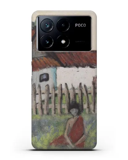 Чехол Цыганка в саду (Мюллер Отто) силиконовый для Xiaomi Poco X6 Pro