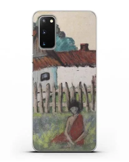 Чехол Цыганка в саду (Мюллер Отто) силиконовый для Samsung Galaxy S20 [SM-G980F]