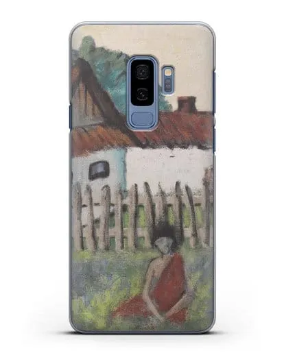 Чехол Цыганка в саду (Мюллер Отто) силиконовый для Samsung Galaxy S9 Plus [SM-G965F]