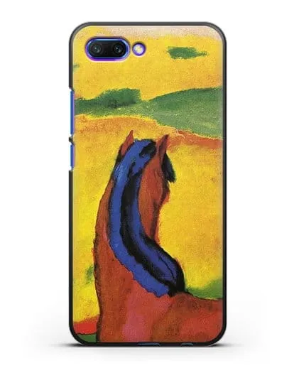 Чехол Лошадь в пейзаже (Марк Франц) силиконовый для Honor 10