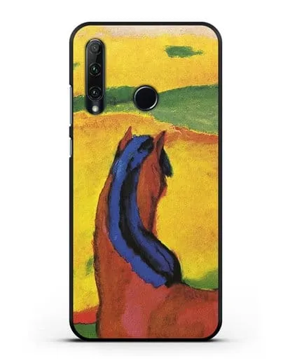 Чехол Лошадь в пейзаже (Марк Франц) силиконовый для Honor 20e