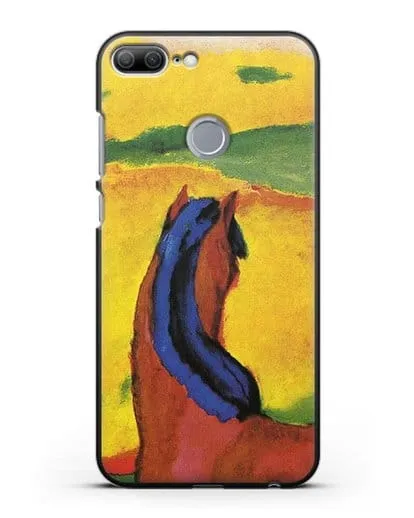 Чехол Лошадь в пейзаже (Марк Франц) силиконовый для Honor 9 Lite