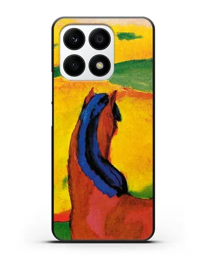 Чехол Лошадь в пейзаже (Марк Франц) силиконовый для Honor X8a