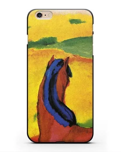 Чехол Лошадь в пейзаже (Марк Франц) силиконовый для iPhone 6 Plus