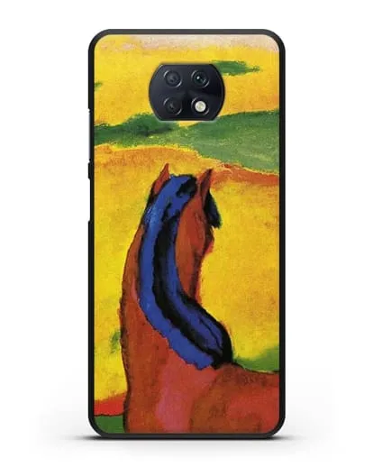 Чехол Лошадь в пейзаже (Марк Франц) силиконовый для Xiaomi Redmi Note 9T