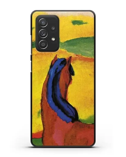 Чехол Лошадь в пейзаже (Марк Франц) силиконовый для Samsung Galaxy A53