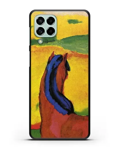 Чехол Лошадь в пейзаже (Марк Франц) силиконовый для Samsung Galaxy M53 [SM-M536]