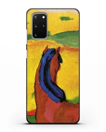 Чехол Лошадь в пейзаже (Марк Франц) силиконовый для Samsung Galaxy S20 Plus [SM-G985F]