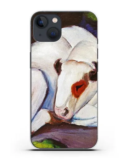 Чехол Бык (Марк Франц) силиконовый для iPhone 13