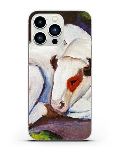 Чехол Бык (Марк Франц) силиконовый для iPhone 13 Pro