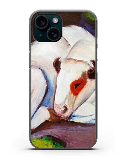 Чехол Бык (Марк Франц) силиконовый для iPhone 15