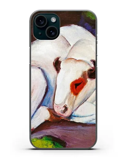 Чехол Бык (Марк Франц) силиконовый для iPhone 15 Plus