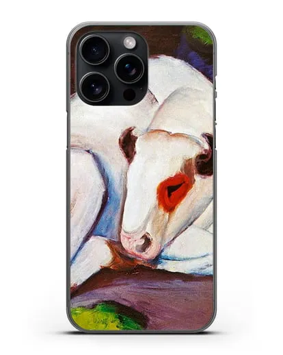 Чехол Бык (Марк Франц) силиконовый для iPhone 15 Pro Max