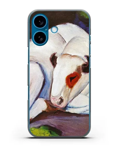 Чехол Бык (Марк Франц) силиконовый для iPhone 16