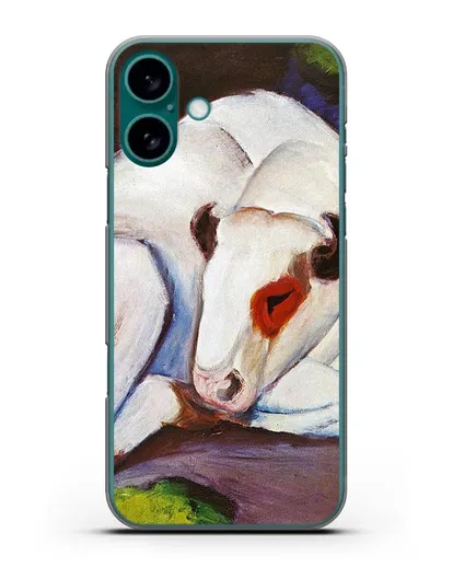 Чехол Бык (Марк Франц) силиконовый для iPhone 16 Plus