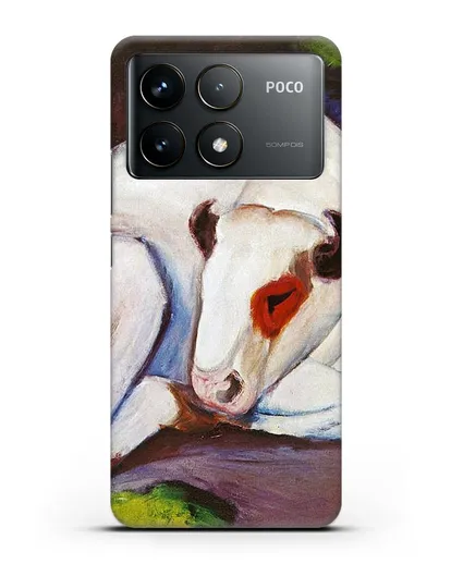 Чехол Бык (Марк Франц) силиконовый для Xiaomi Poco F6 Pro