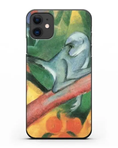 Чехол Обезьянка (Марк Франц) силиконовый для iPhone 11