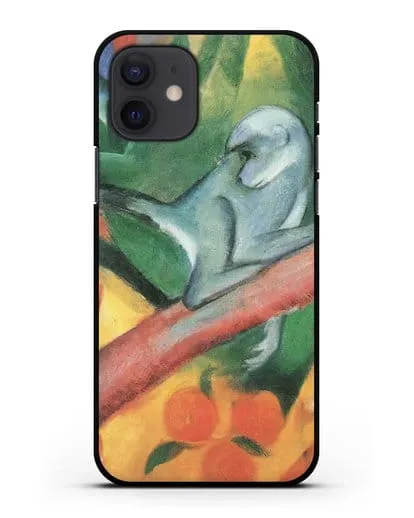 Чехол Обезьянка (Марк Франц) силиконовый для iPhone 12