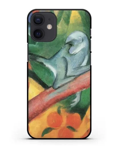 Чехол Обезьянка (Марк Франц) силиконовый для iPhone 12 mini