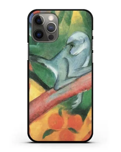 Чехол Обезьянка (Марк Франц) силиконовый для iPhone 12 Pro
