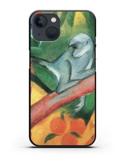 Чехол Обезьянка (Марк Франц) силиконовый для iPhone 13