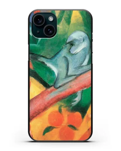 Чехол Обезьянка (Марк Франц) силиконовый для iPhone 15 Plus