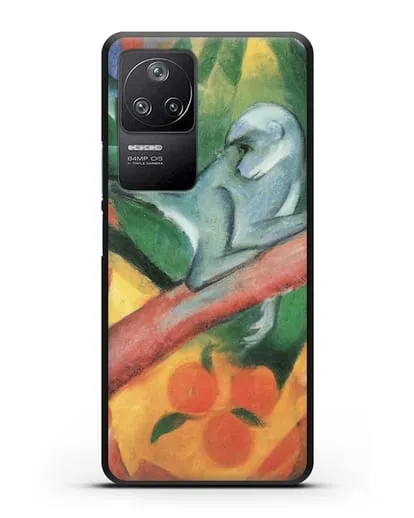 Чехол Обезьянка (Марк Франц) силиконовый для Xiaomi Poco F4