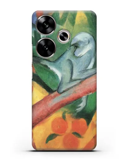 Чехол Обезьянка (Марк Франц) силиконовый для Xiaomi Poco F6