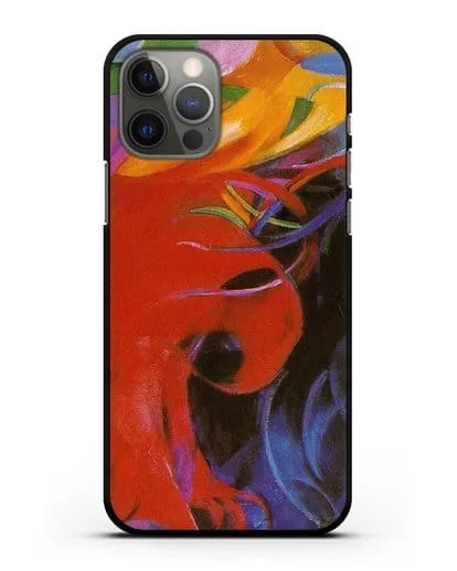 Чехол Борющиеся формы (Марк Франц) силиконовый для iPhone 12 Pro