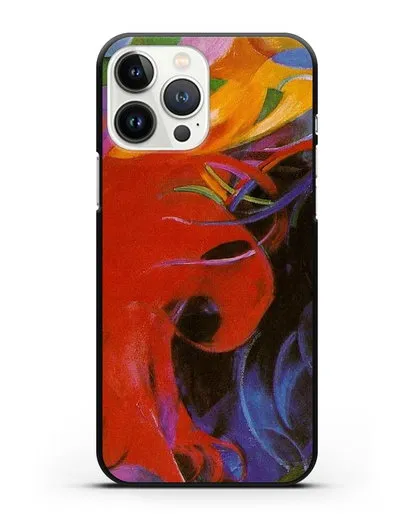 Чехол Борющиеся формы (Марк Франц) силиконовый для iPhone 13 Pro Max